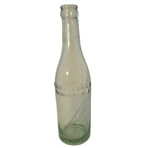 Vintage G. Krueger Brewing Co. Newark NJ Beer Bottle Collectible Antique green